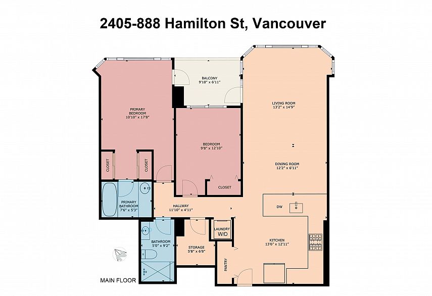 2405 888 Hamilton Street