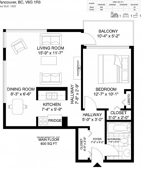 502 1850 Comox Street