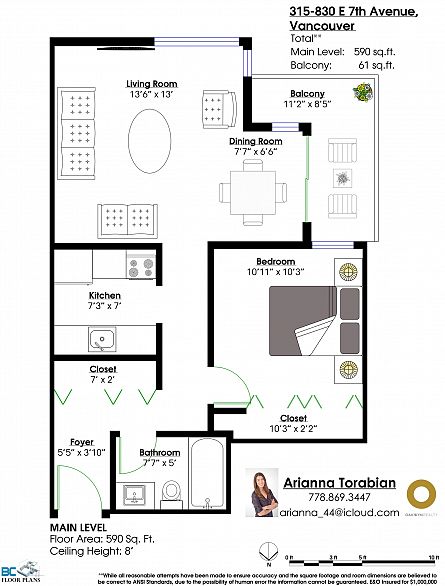 315 830 E 7th Avenue