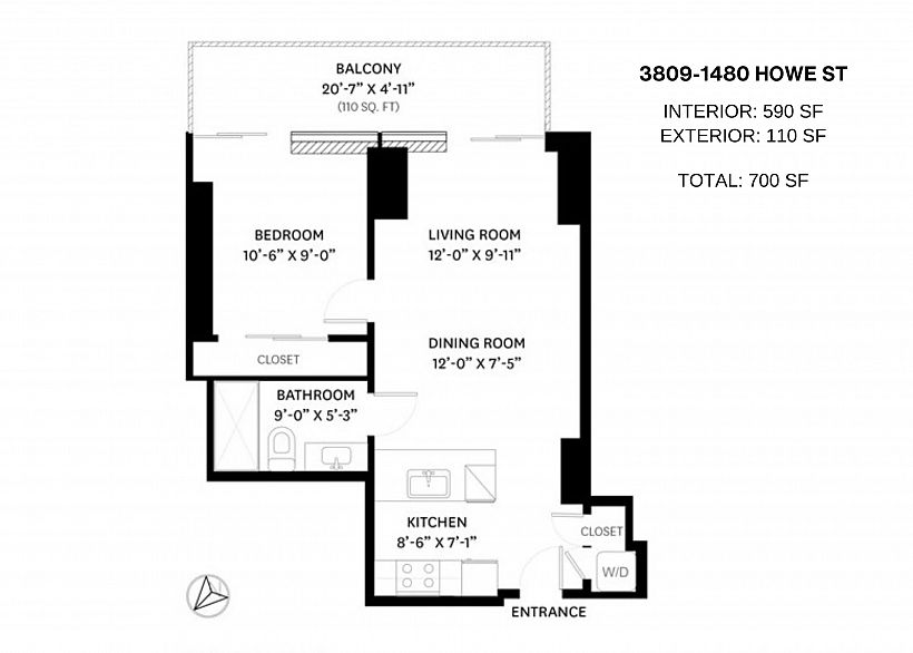 3809 1480 Howe Street