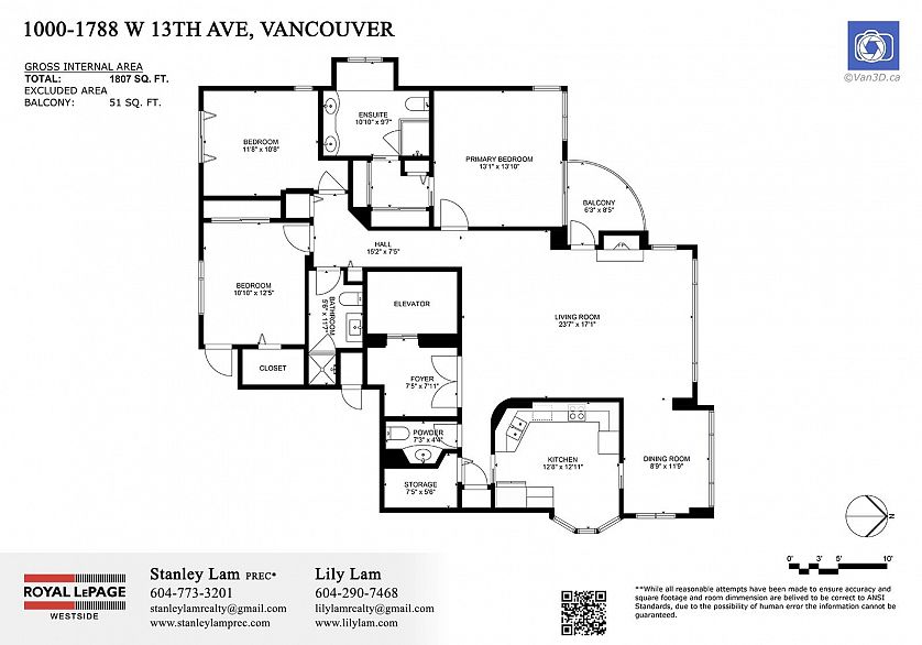 1000 1788 W 13th Avenue