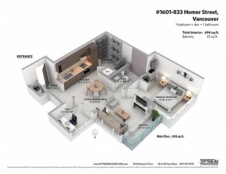 1601 833 Homer Street