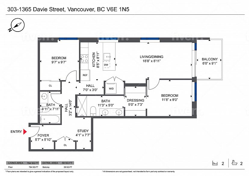 303 1365 Davie Street