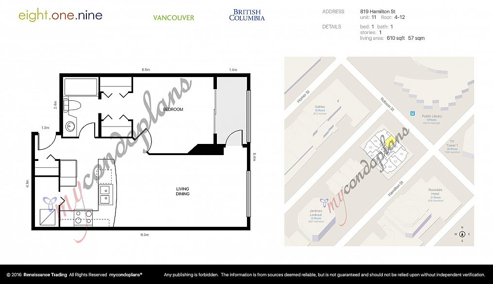 511 819 Hamilton Street