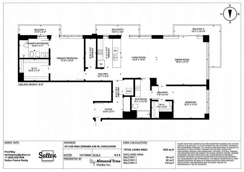 671 438 W King Edward Avenue