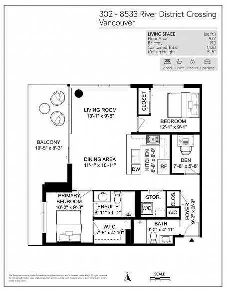 302 8533 River District Crossing