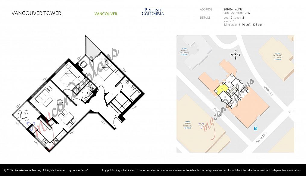 1206 909 Burrard Street