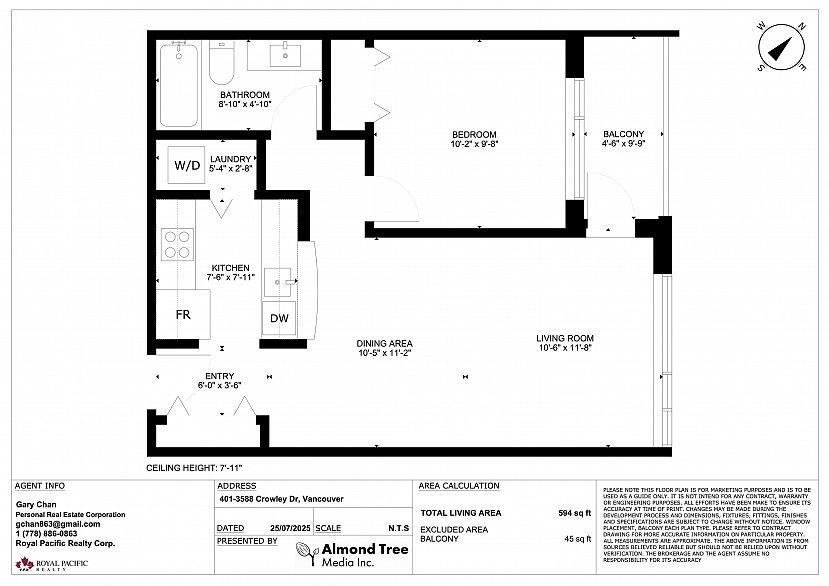 401 3588 Crowley Drive