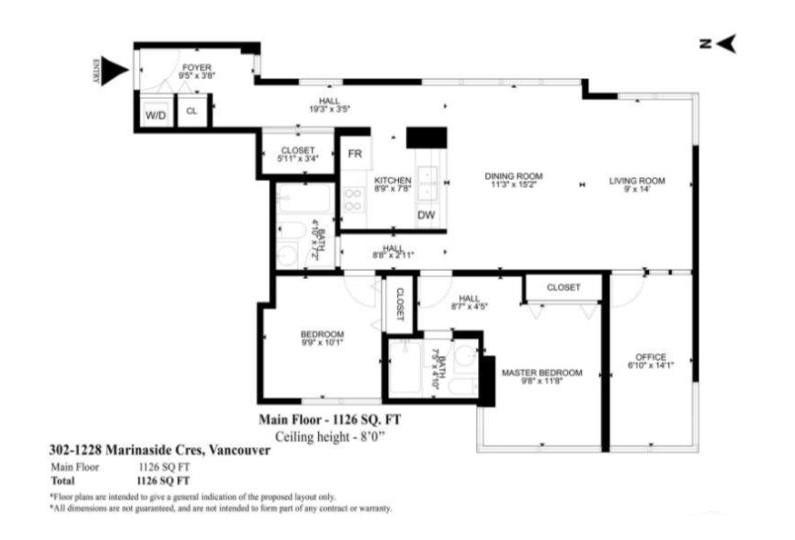 302 1228 Marinaside Crescent