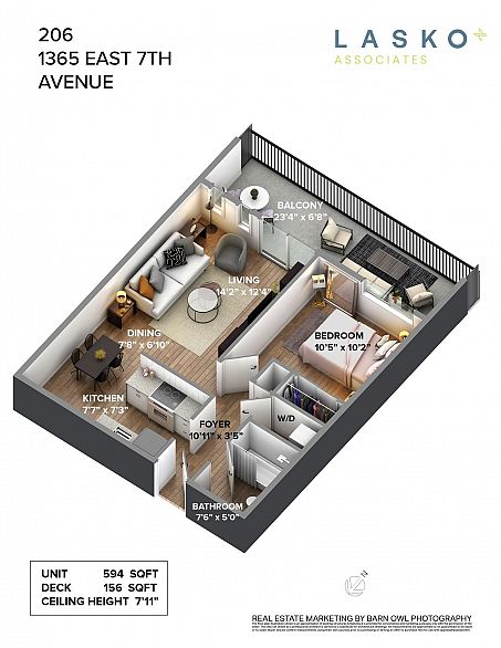 206 1365 E 7th Avenue