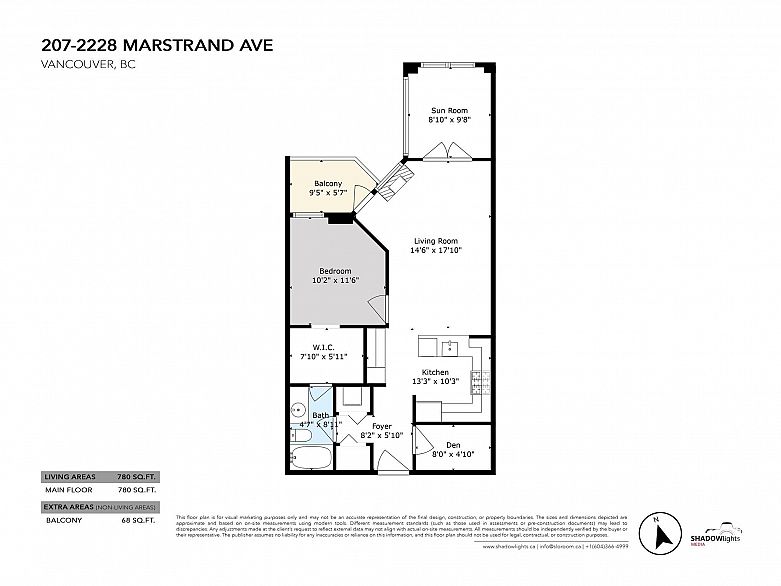 207 2228 Marstrand Avenue