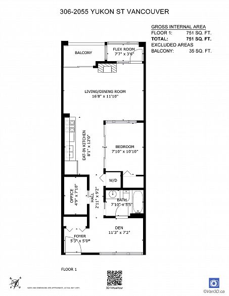 306 2055 Yukon Street