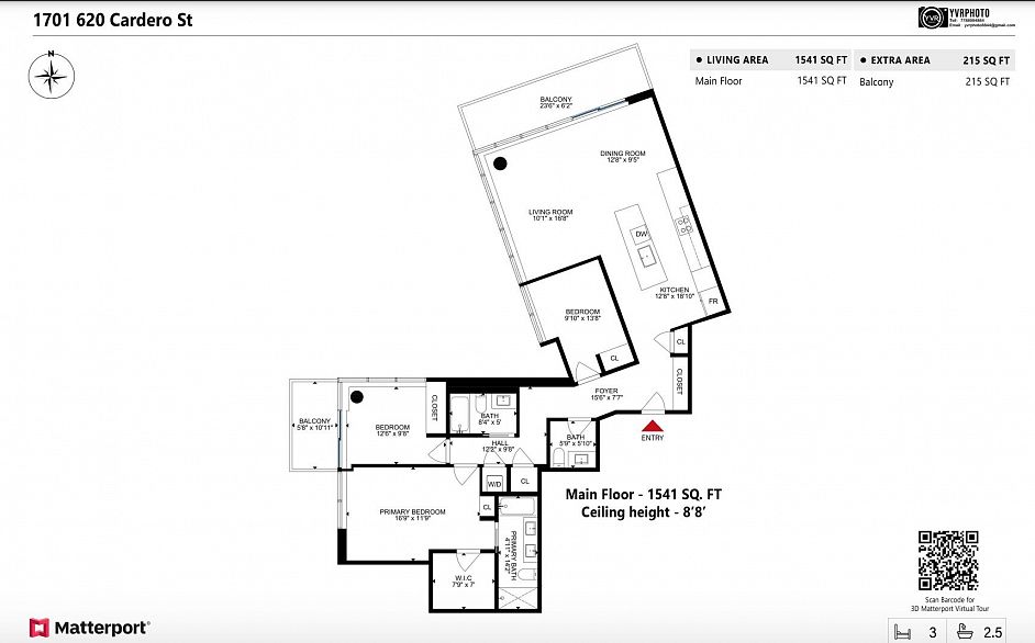 1701 620 Cardero Street