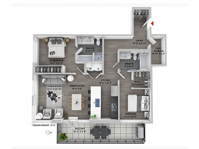 805 209 East 7th Avenue