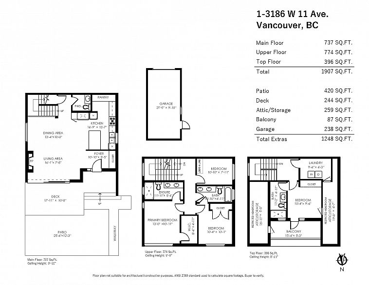 1 3186 W 11th Avenue