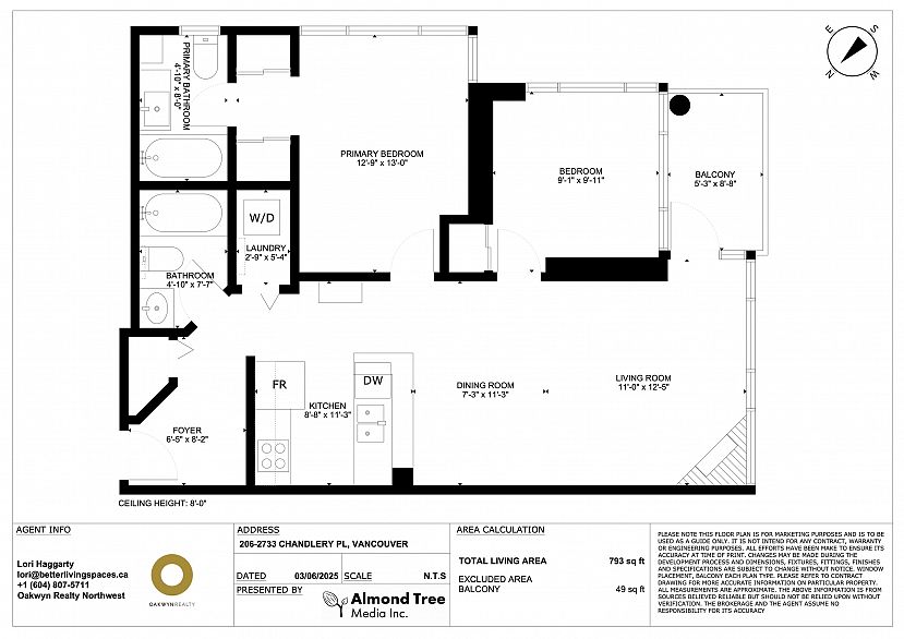 206 2733 Chandlery Place