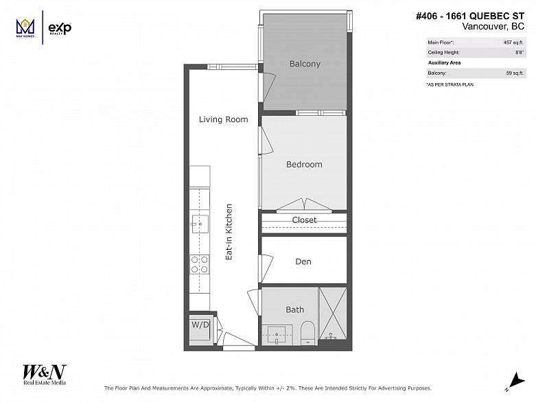 406 1661 Quebec Street