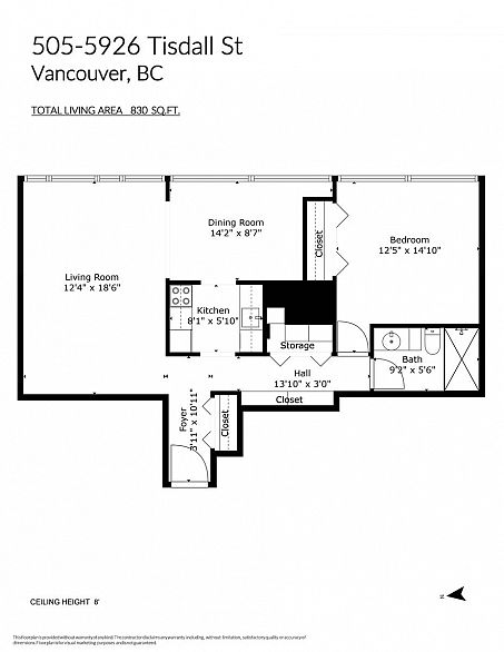 505 5926 Tisdall Street