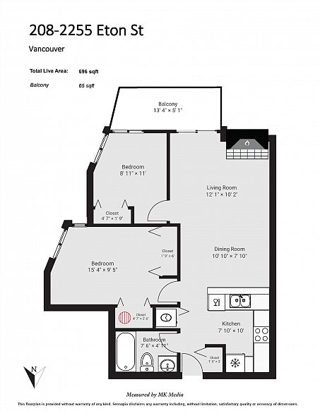 208 2255 Eton Street