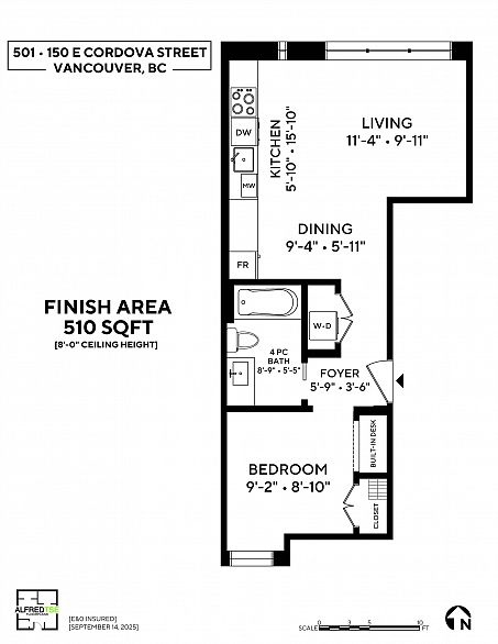 501 150 E Cordova Street