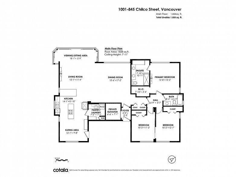 1001 845 Chilco Street