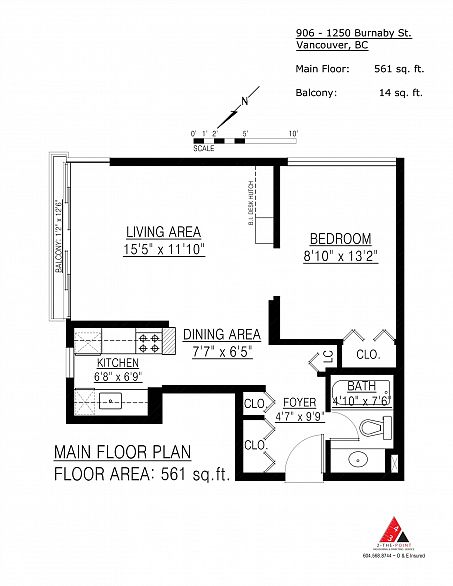 906 1250 Burnaby Street