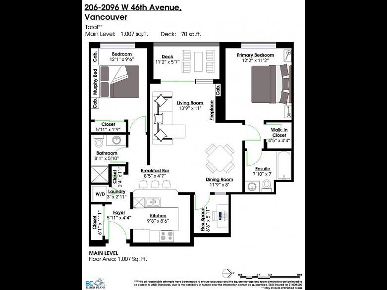 206 2096 W 46th Avenue