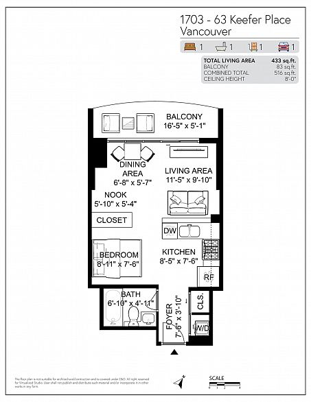 1703 63 Keefer Place