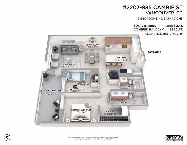 2203 885 Cambie Street