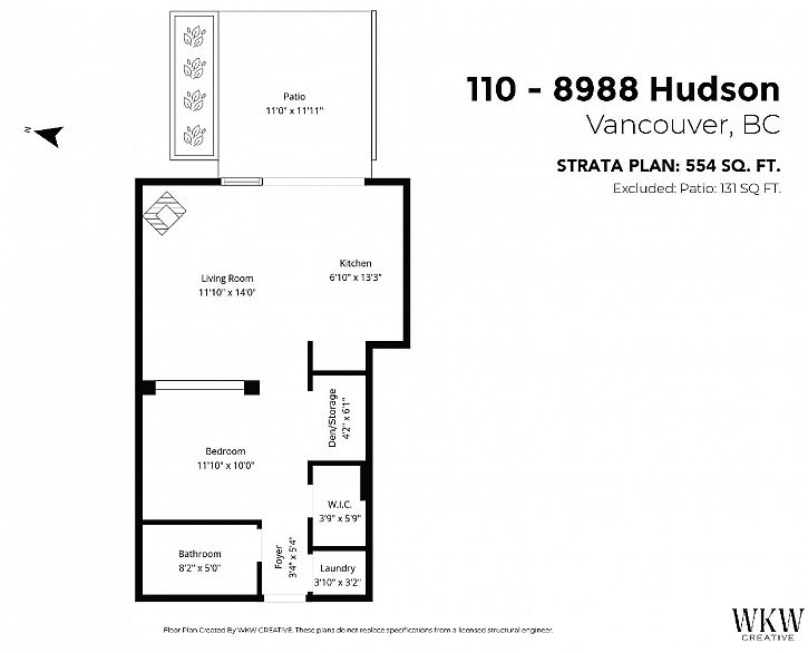 110 8988 Hudson Street