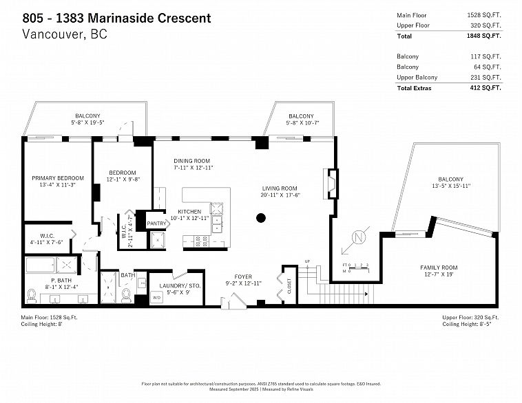 805 1383 Marinaside Crescent