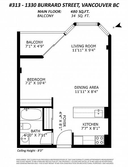 313 1330 Burrard Street