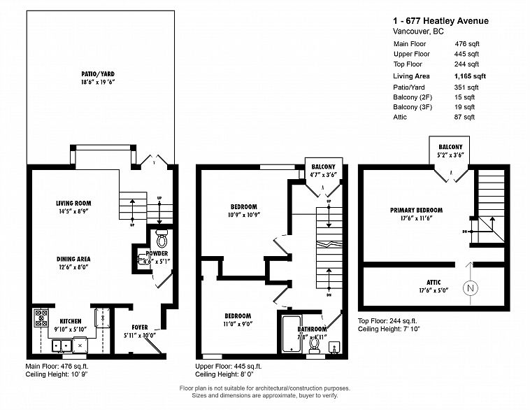1 677 Heatley Avenue