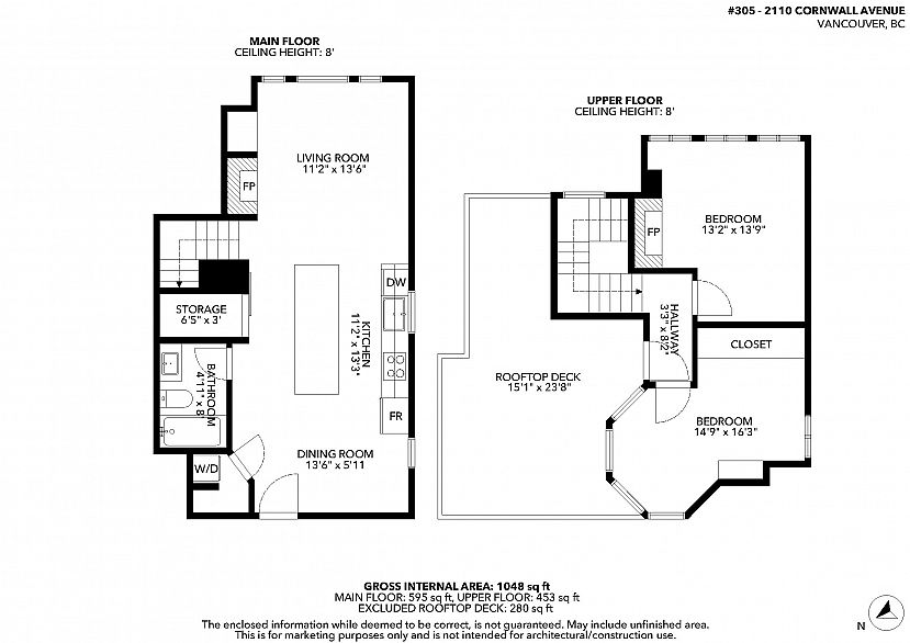305 2110 Cornwall Avenue