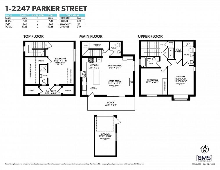 1 2247 Parker Street