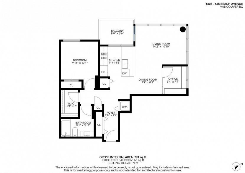 305 638 Beach Crescent