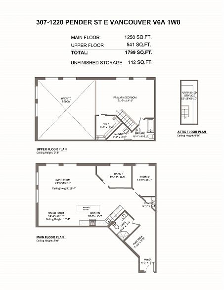 307 1220 E Pender Street