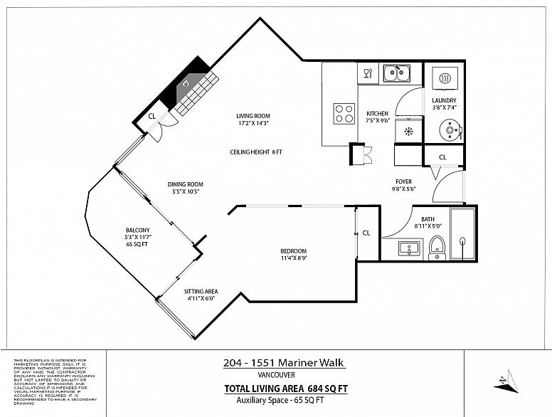 204 1551 Mariner Walk