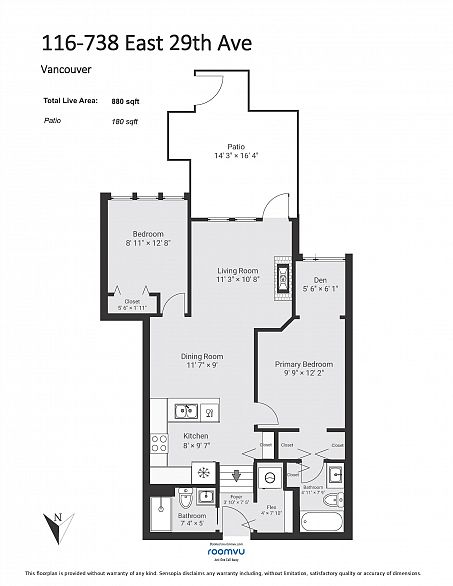 116 738 E 29th Avenue