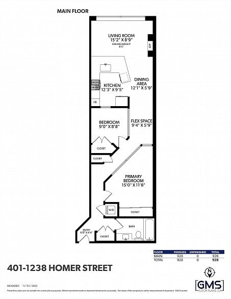 401 1238 Homer Street