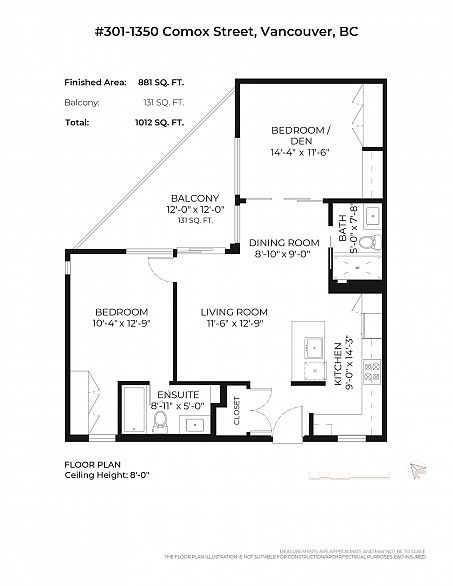 301 1350 Comox Street