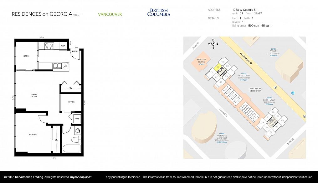 1501 1288 W Georgia Street