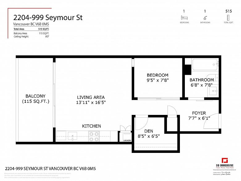 2204 999 Seymour Street