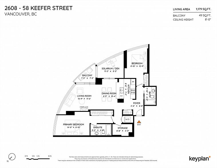 2608 58 Keefer Place