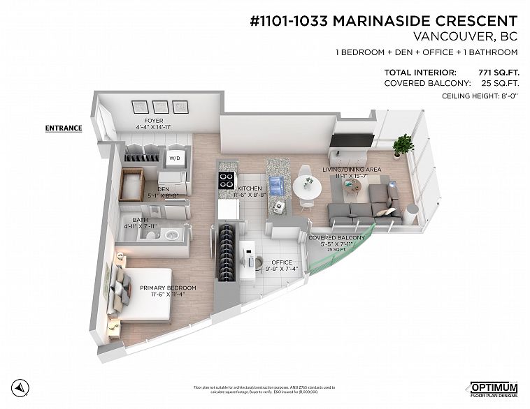 1101 1033 Marinaside Crescent
