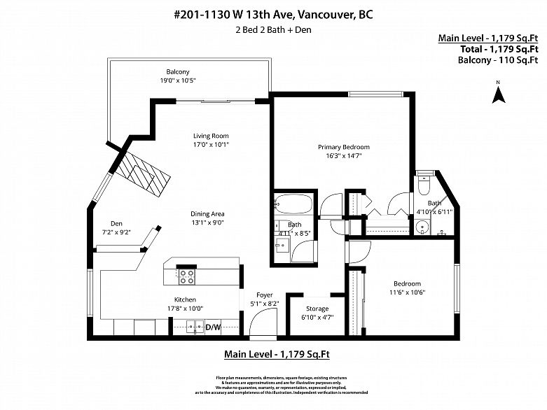 201 1130 W 13th Avenue