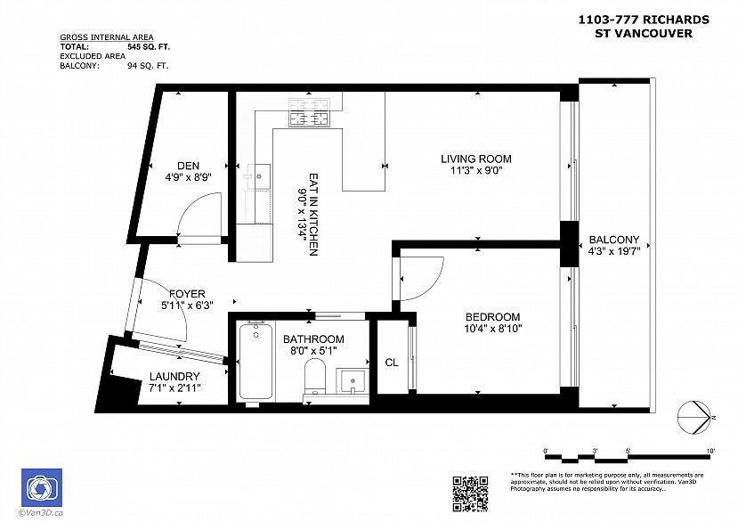 1103 777 Richards Street