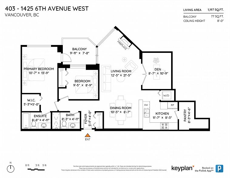 403 1425 W 6th Avenue