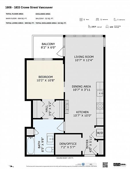 1008 1833 Crowe Street