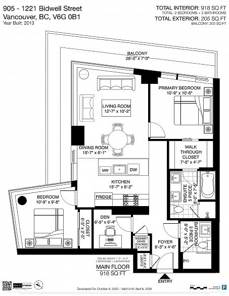 905 1221 Bidwell Street